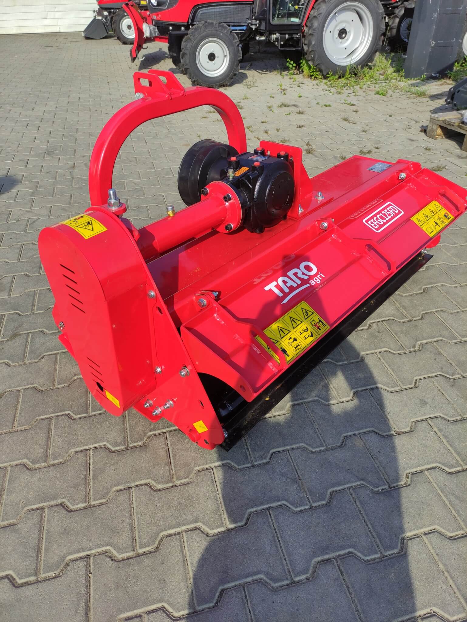 Kosiarka bijakowa Taro Agri EFGC115 otwierana klapa