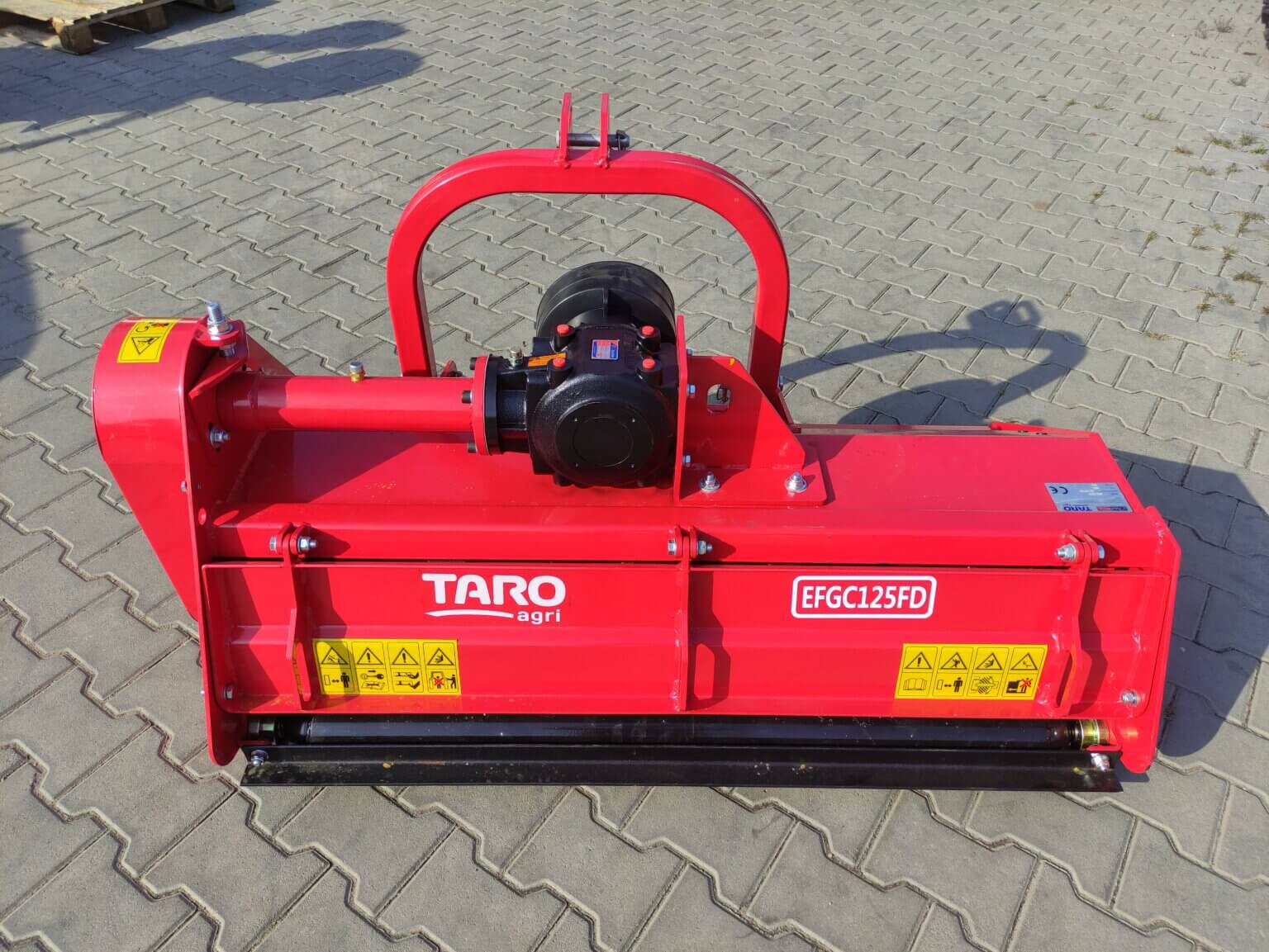 Kosiarka bijakowa Taro Agri EFGC115 otwierana klapa