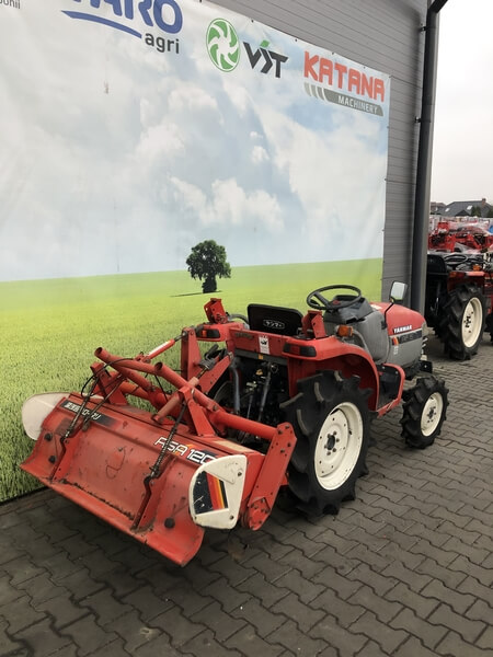 Traktorek Yanmar AF15 z glebogryzarką