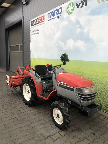 Traktorek Yanmar AF15 z glebogryzarką