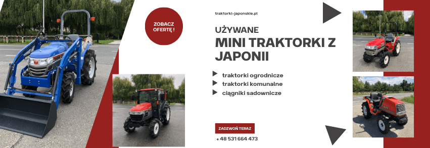 Traktorki Japońskie - slider
